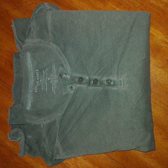 Rogue State Vintage - Button Up Long Sleeve Shirt - Lge (weathered look) - Picture 9 of 9